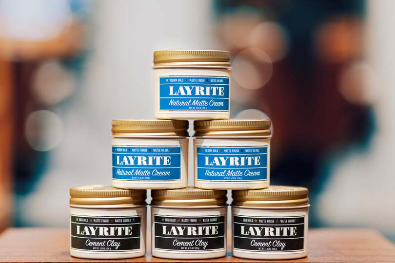 Styling products from the best barbershop only brands
