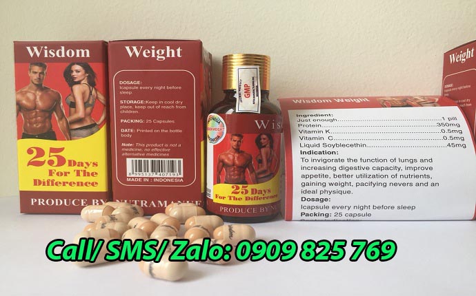 Mua thuốc tăng cân Wisdom Weight tại Bắc Kạn ở đâu UY TÍN