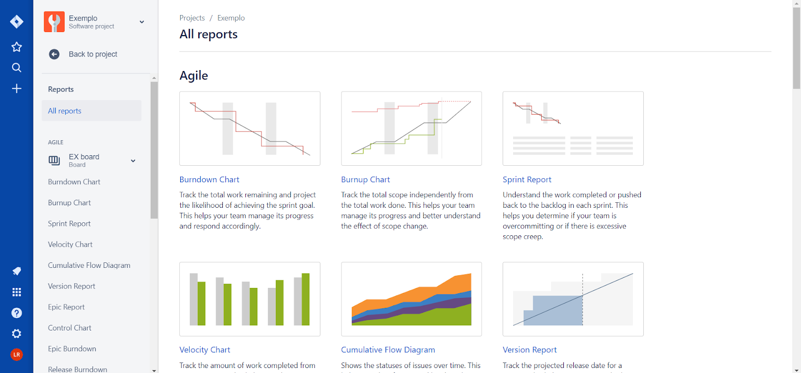 reports do jira