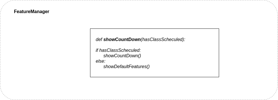 feature manager