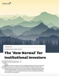 The 'New Normal' for Institutional Investors: Volume One