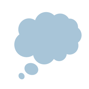 The .TIBA emoji showing light-blue cloud indicating a thought-cloud and being mindful