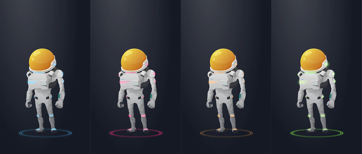 BlueStreak Math boy astronaut