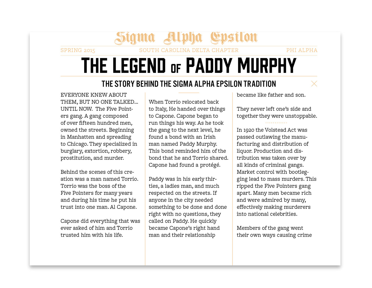 SAE Paddy Murphy branding