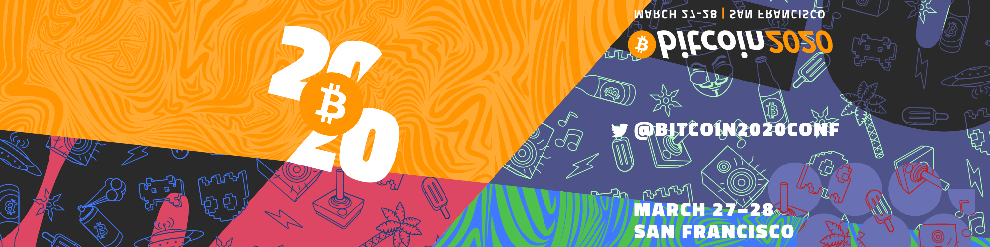Bitcoin 2020 conference branding