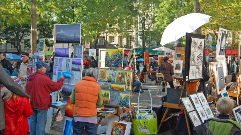 Washington Square Outdoor Art Exhibit