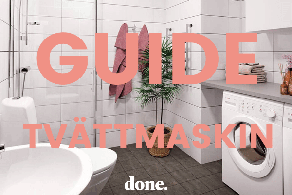 Guide: Allt du behöver veta inför installation av tvättmaskin