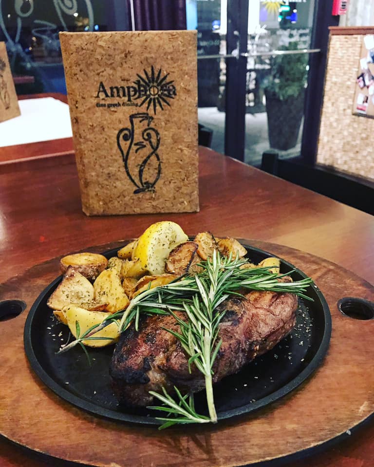 About Amphora - Fine Greek Dining