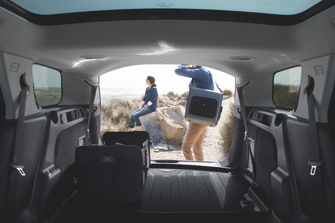 Boot of a Land Rover Discovery Sport