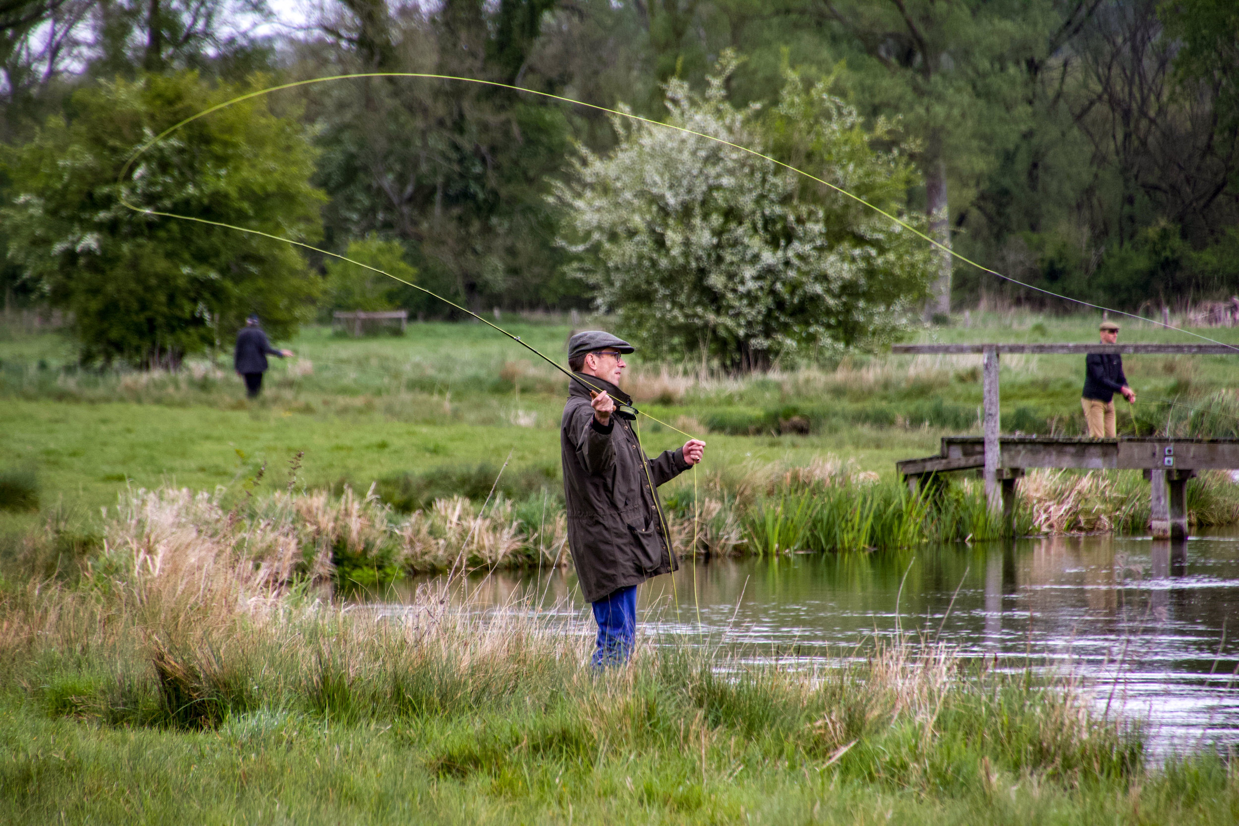 Fly fishing with the glorious game