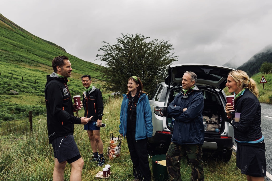 THE OUT Discovery Sport support vehicle