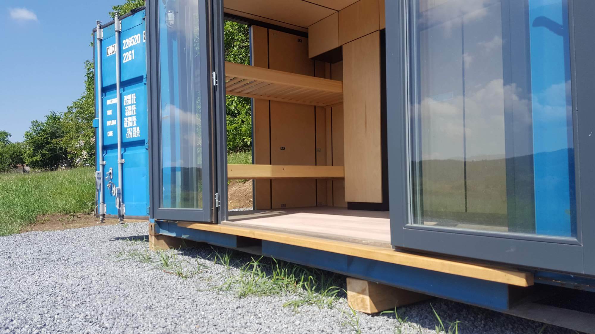DIY Modern Shipping Container Home