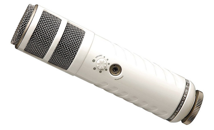 The Rode Podcaster USB microphone