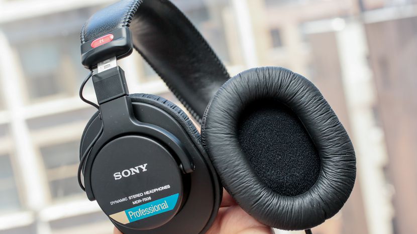 Sony MDR-7506 closed-back studio headphones