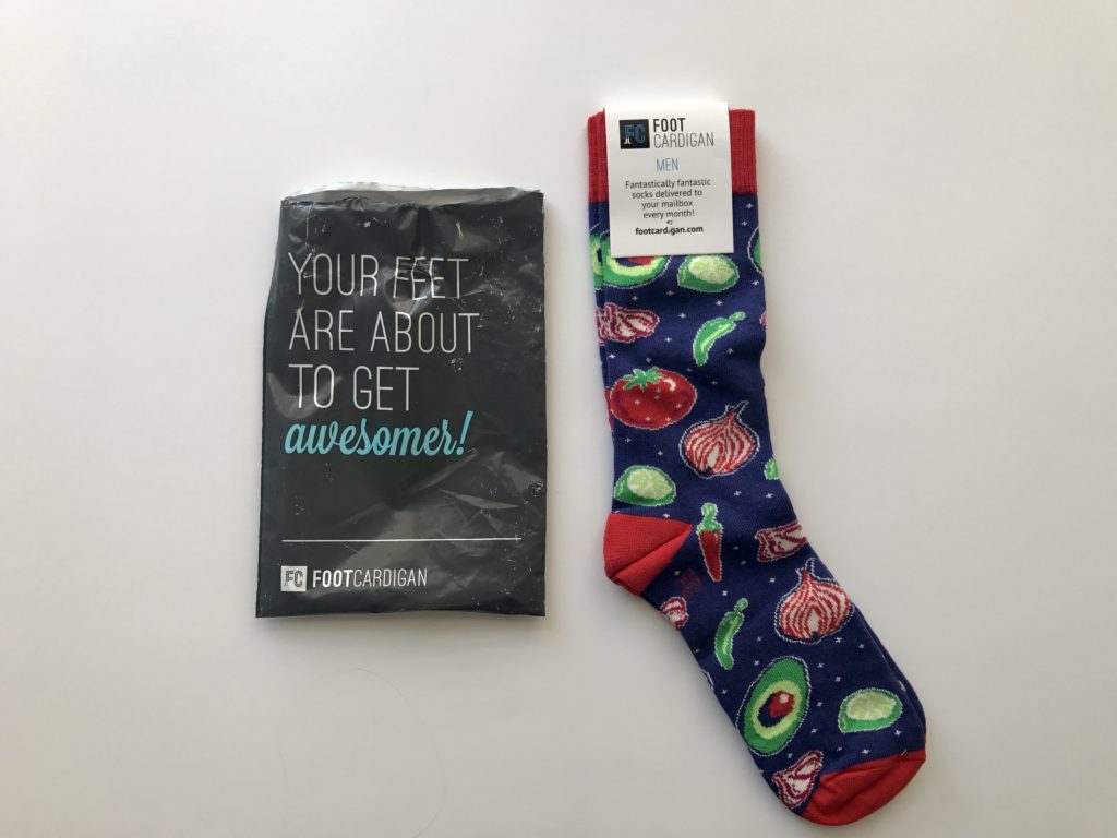 Foot Cardigan Sock Review Unboxing