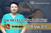 Cắt tuyến mồ hôi nách hết bao nhiêu tiền (Giá phẫu thuật)