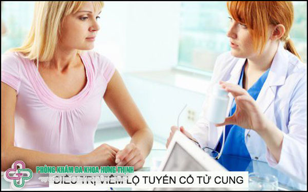 Điều trị viêm lộ tuyến cổ tử cung