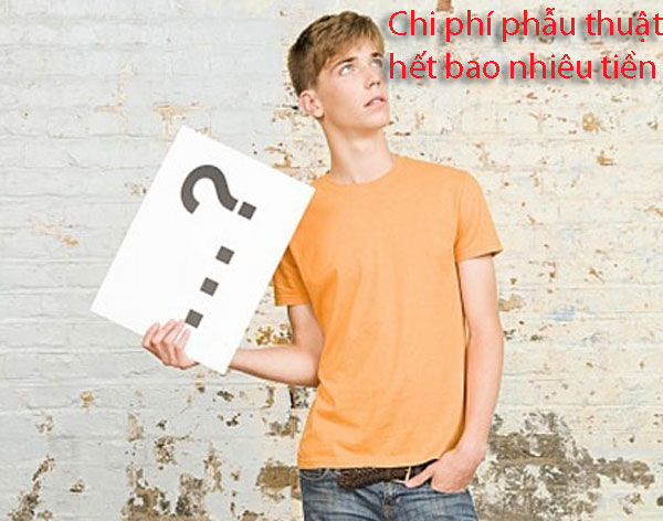Chi phí phẫu thuật hẹp bao quy đầu hết bao nhiêu tiền?