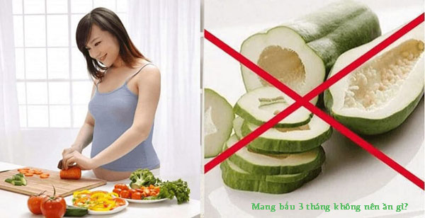Mang thai 3 tháng đầu không nên ăn gì?