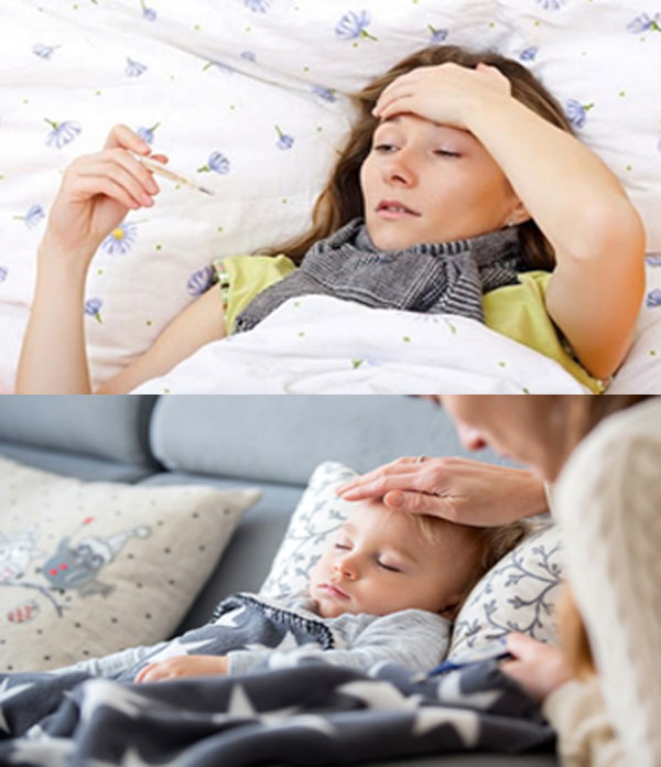 Triệu chứng bệnh sốt siêu vi ở người lớn và trẻ em