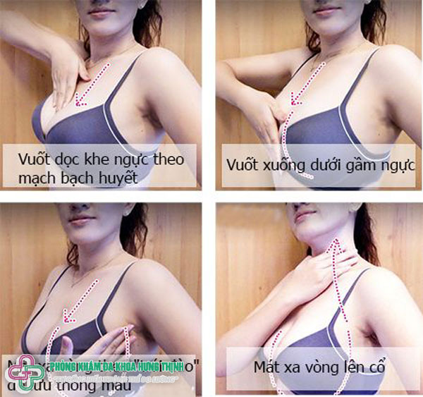 Massage ngực thường xuyên là cách giữ ngực đẹp sau sinh
