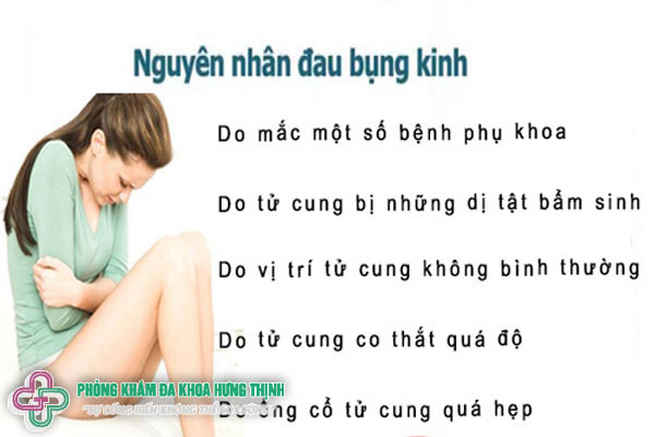 Nguyên nhân gây đau bụng kinh