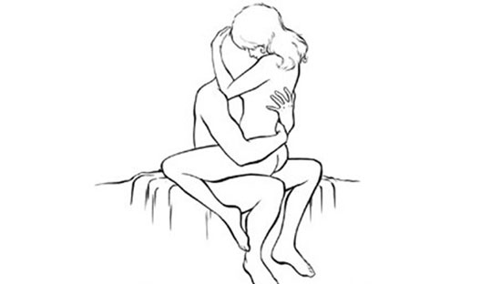 Tư thế ngồi đối mặt - Cách quan hệ tình dục an toàn, thăng hoa