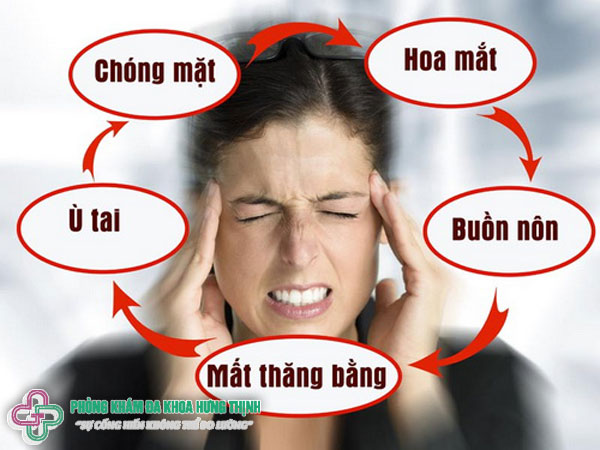 Triệu chứng rối loạn tiền đình