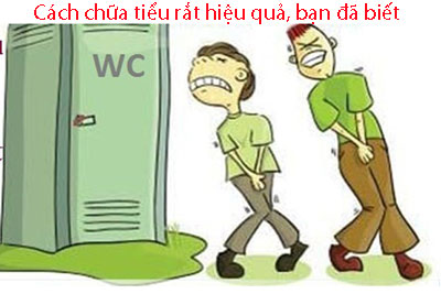 Cách chữa tiểu rắt hiệu quả, bạn đã biết