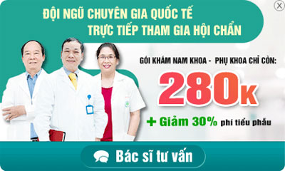 Gói khám nam khoa với 280 k