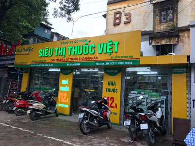 Siêu thị Thuốc Việt - Hệ thống hiệu thuốc lớn ở Hà Nội