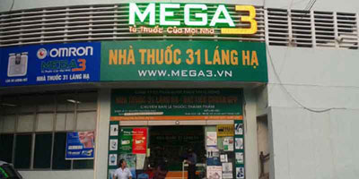 Siêu thị thuốc Mega3 - Hiệu thuốc uy tín gần nhất tại Hà Nội