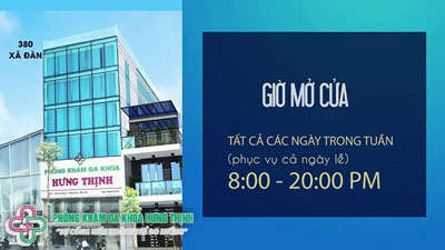 Điều trị tại phòng khám đa khoa Hưng Thịnh