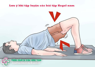 Lưu ý khi tập luyện các bài tập Kegel nam