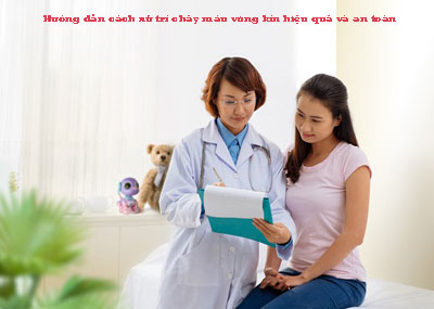 Hướng dẫn cách xử trí chảy máu vùng kín hiệu quả và an toàn