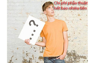 Chi phí phẫu thuật hẹp bao quy đầu hết bao nhiêu tiền?