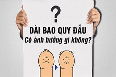 Dài bao quy đầu có ảnh hưởng gì không?