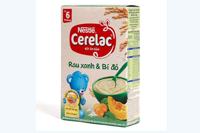 Bột ăn dặm cho bé Nestle Cerelac