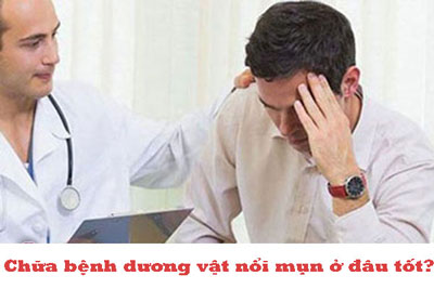Chữa bệnh dương vật nổi mụn ở đâu tốt?
