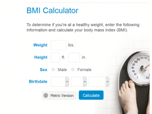 BMI Calculator by Mayo Clinic