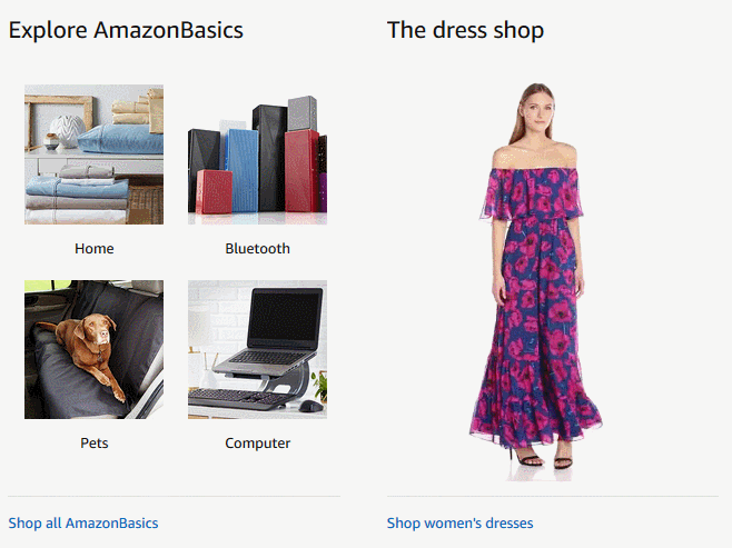 Amazon Interactive Content