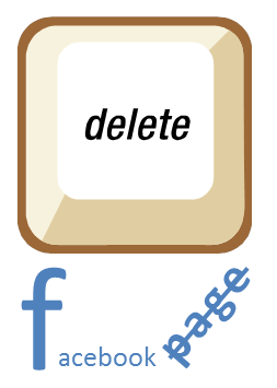 Delete Facebook Page Three Reasons