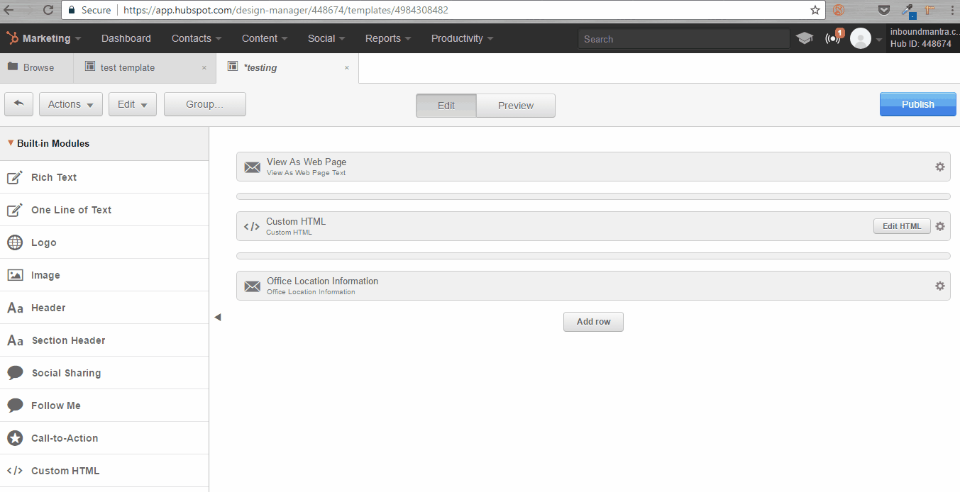 HubSpot COS Developer