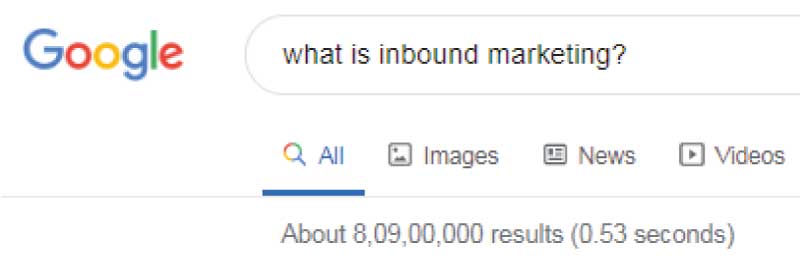 google up "what is inbound marketing?"