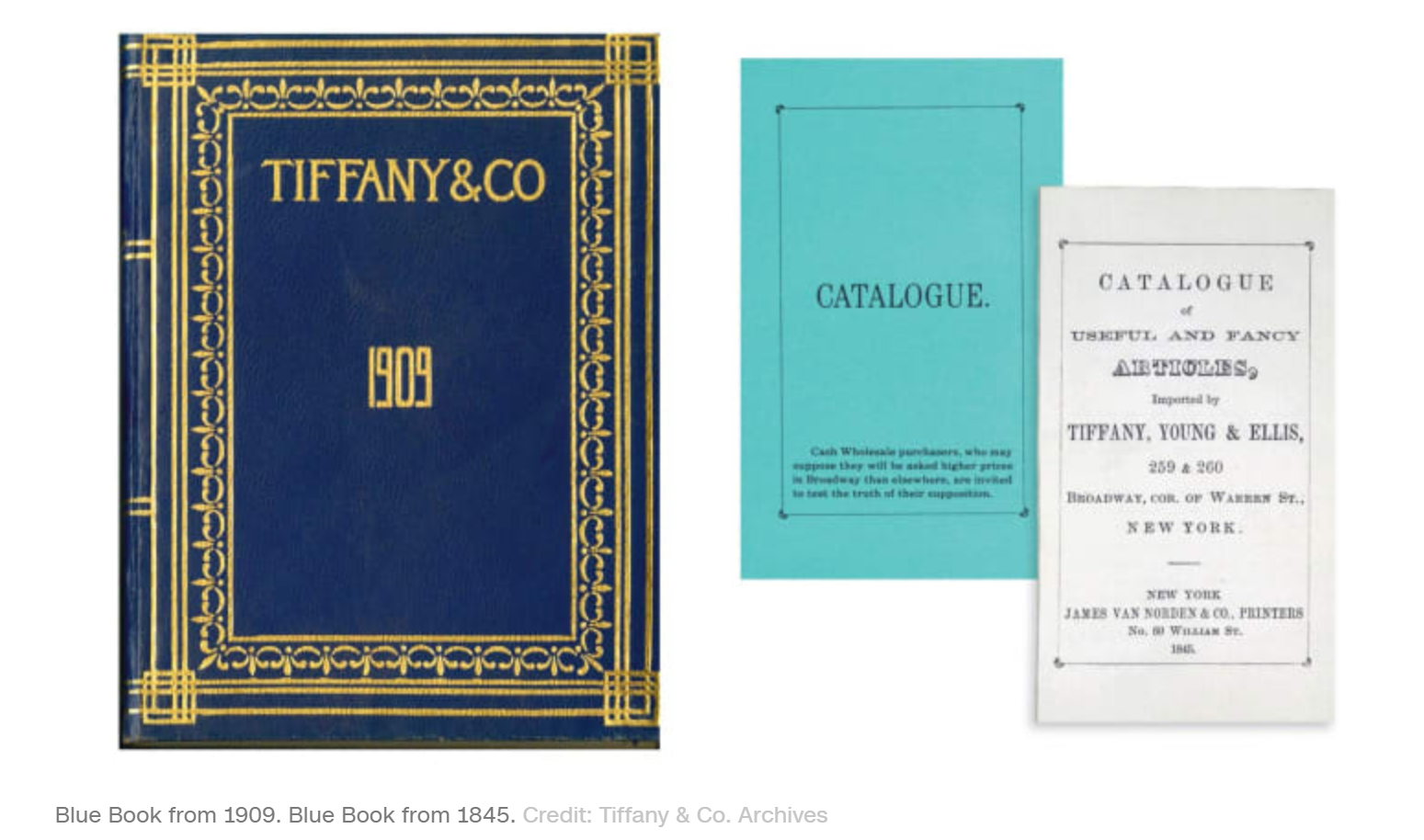 tiffany and co’s blue book is a great example for inbound marketing agencies