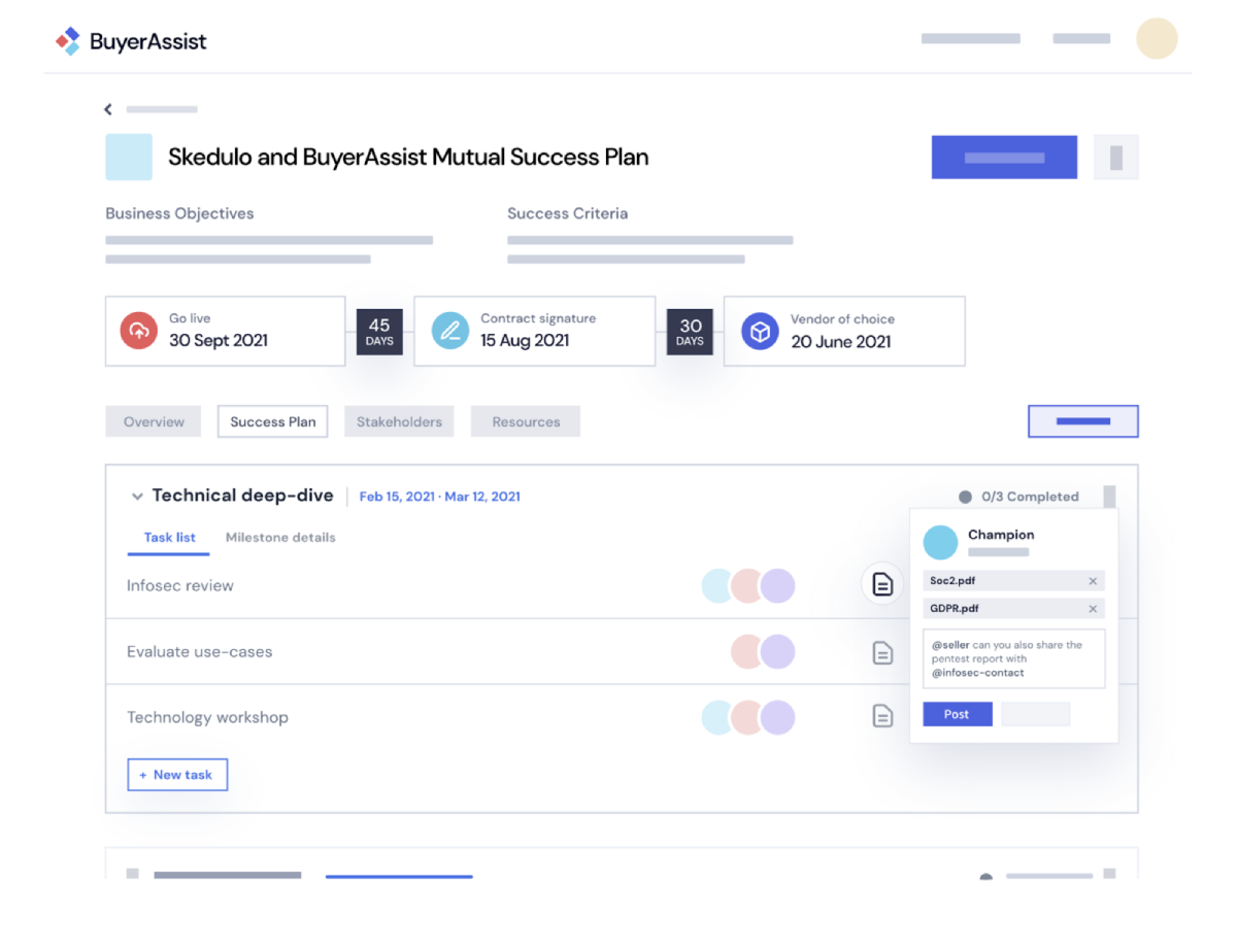 Buyerassist Buyer success collaboration