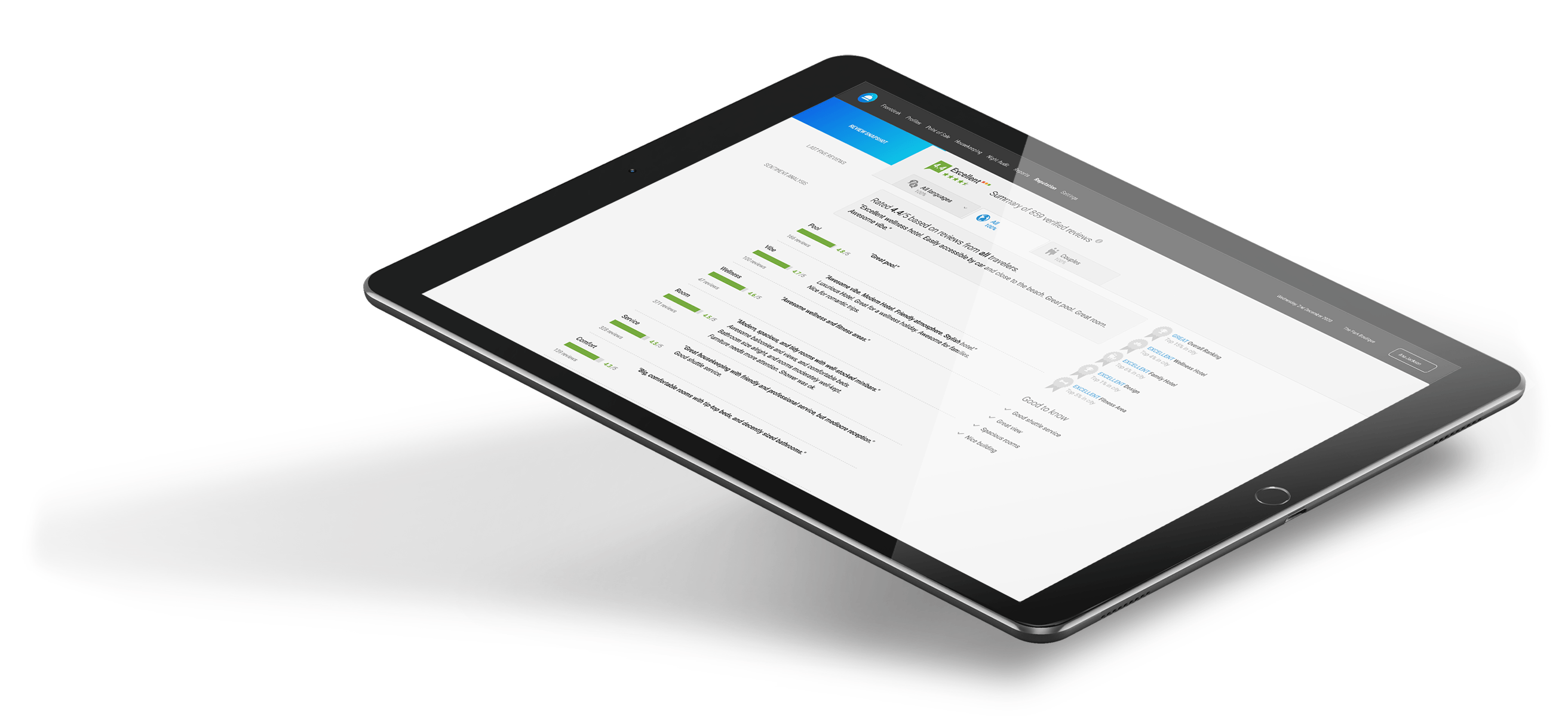Reputation Management Dashboard