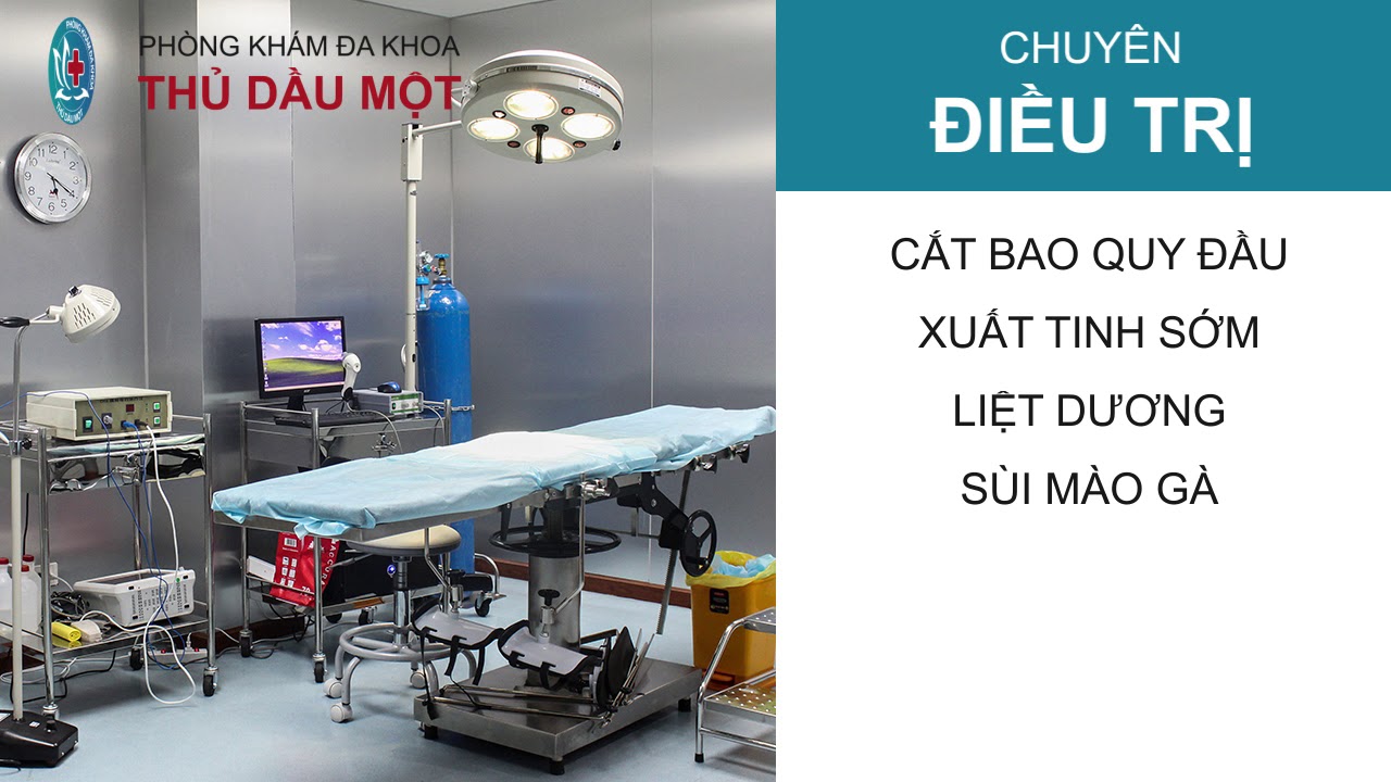 trang thiết bị của phòng khám đa khoa thủ dầu một