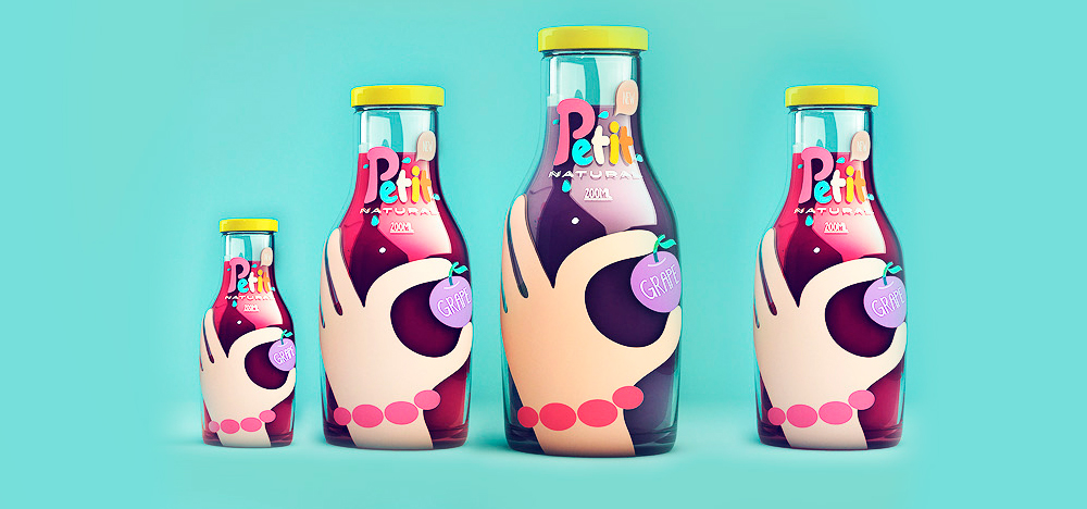 Packaging / Petit - Natural Juice by Agencia Sweety & Co.