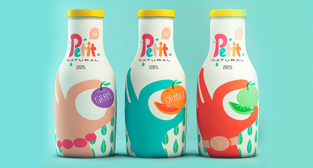 Packaging / Petit - Natural Juice by Agencia Sweety & Co.